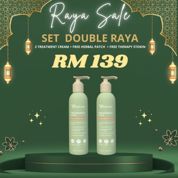 Set Double Raya (2 Botol) VITACARE