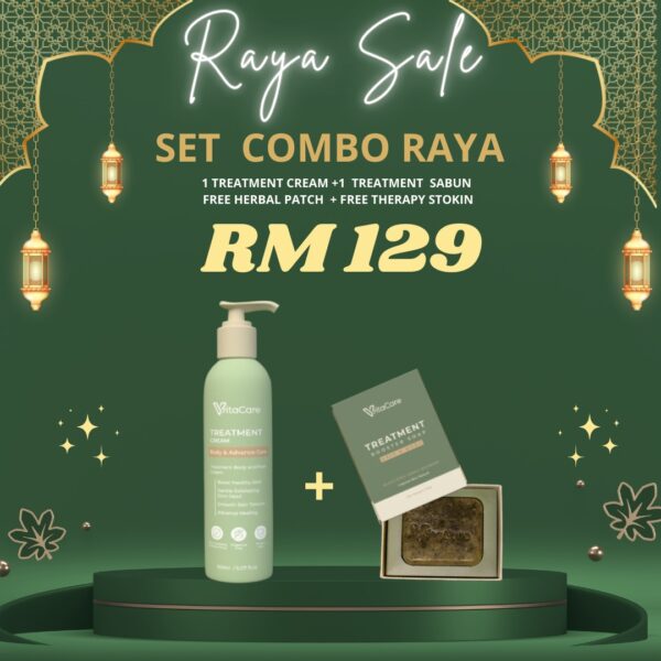 Set Combo Raya (Krim&Sabun) VITACARE